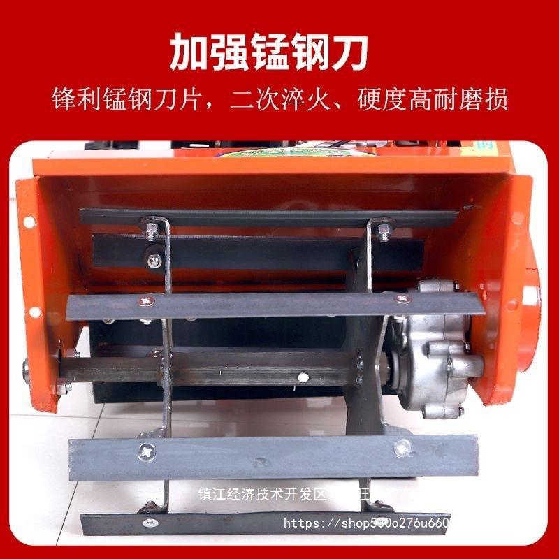 多园能汽油除机小型农用锄草犁地开功沟起垄手扶旋MMW草耕果松土