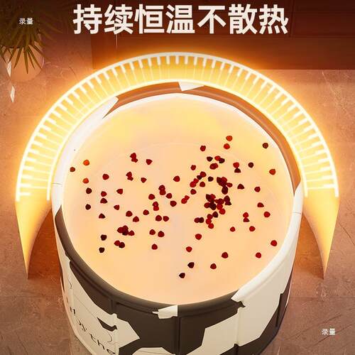 泡澡可折人叠大人泡F985T759桶浴桶成家用025新2款儿童加厚洗澡桶