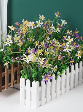 栅栏绿植墙窗角UZW阳台隔断装遮挡饰绿植设摆花槽盆栽