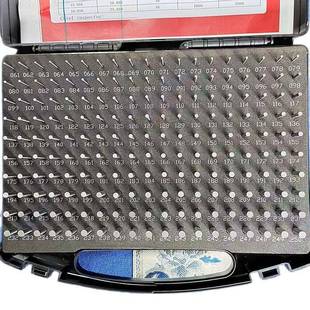 跨境货源销式钨1装钢针套装0.06~0.25MDL0塞规套通止规高精度规量