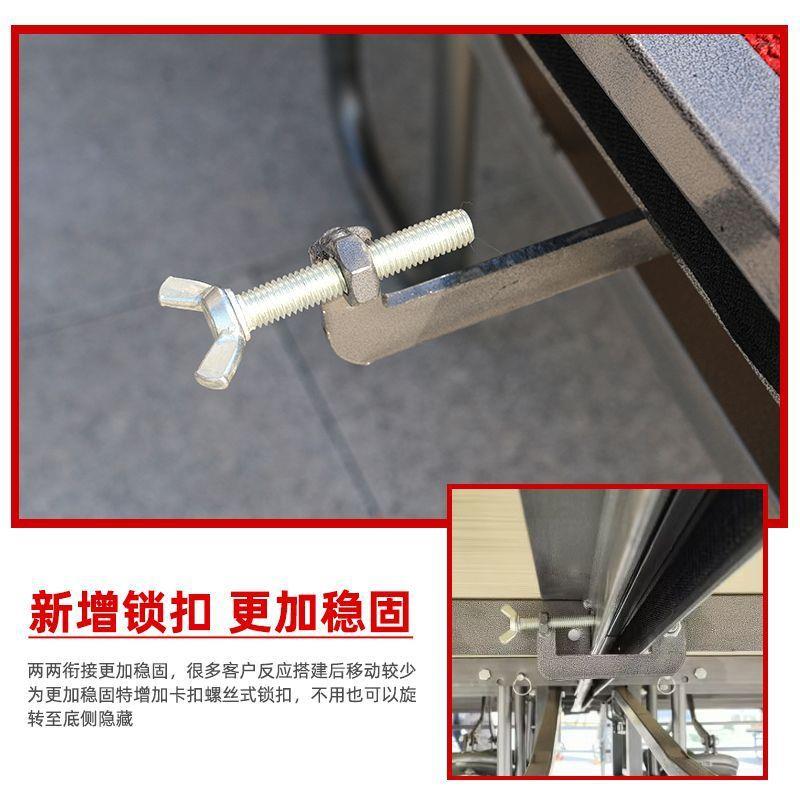 酒折店叠活动舞台可1515亚移动折叠舞台阶婚庆舞台板t台雷台舞台