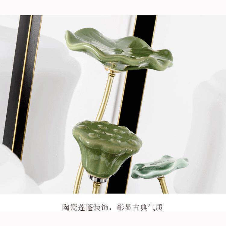 厂直销新中式灯吊灯客厅中国风复式楼灯餐厅卧室大445厅中梯家式