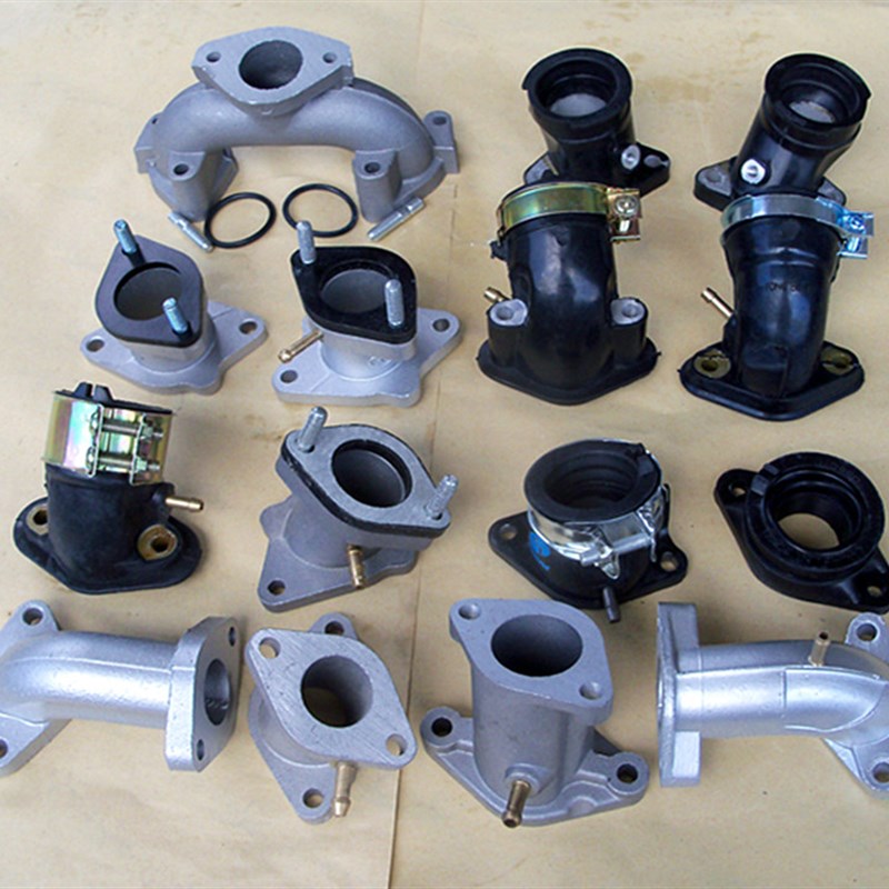 GY6-125/CG200 WY GS GN公主100摩托王珠江摩托化接口化油器接头