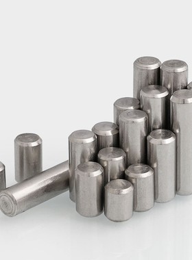 M12M14M16 GB119 304不锈钢圆柱销定位销 销钉销子*20-30-40-50mm