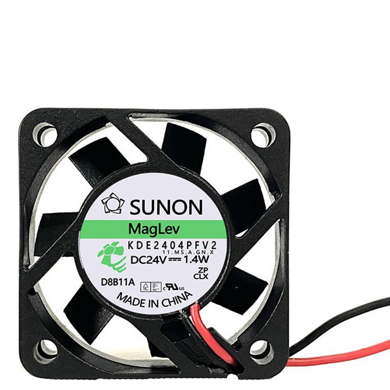 KDE2404PFV2 4010 24V 1.4W 建准 SUNON 4CM 2线 静音 变频器风扇