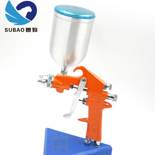 速豹 W-75G 上壶涂料油漆喷枪高雾化家具木器汽车喷漆枪 喷胶枪