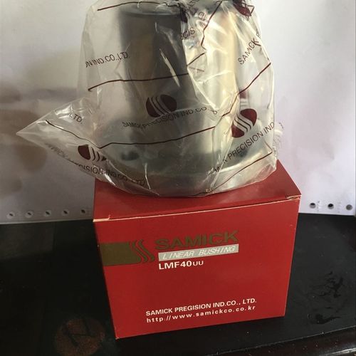 韩国进口SAMICK直线加长圆法兰轴承LMF6LUU/8/10/12/13/16/20/25