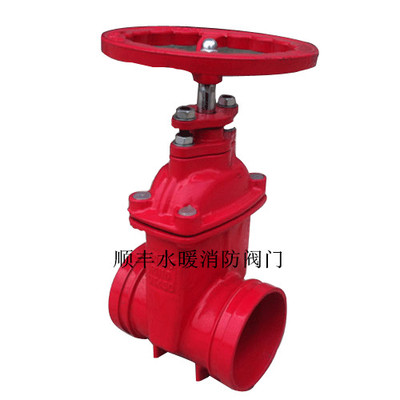 暗杆卡套DN100 Z85X沟槽闸阀