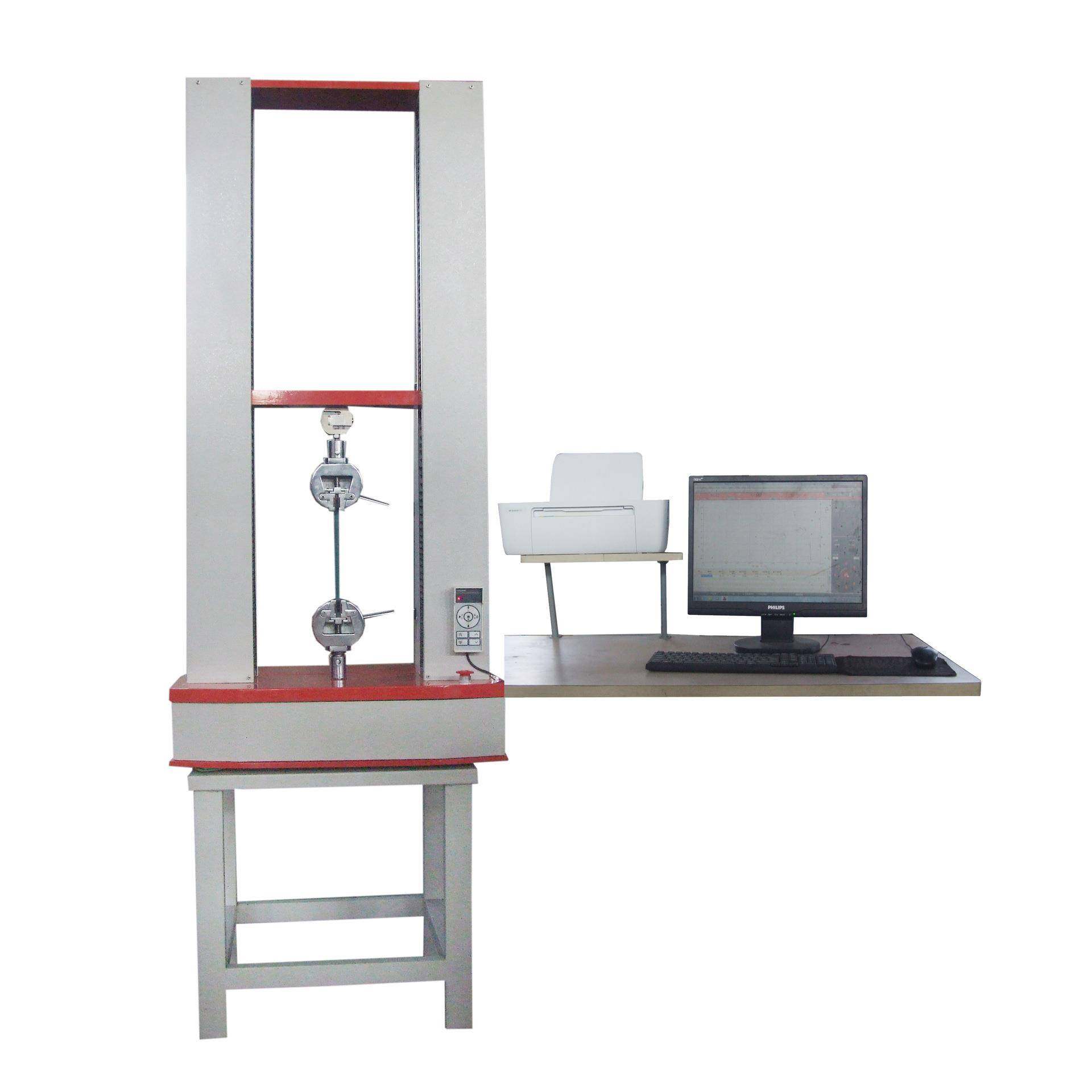 检测塑料弯曲模量拉伸强度延伸率试验机/家具藤条承受力检测仪器