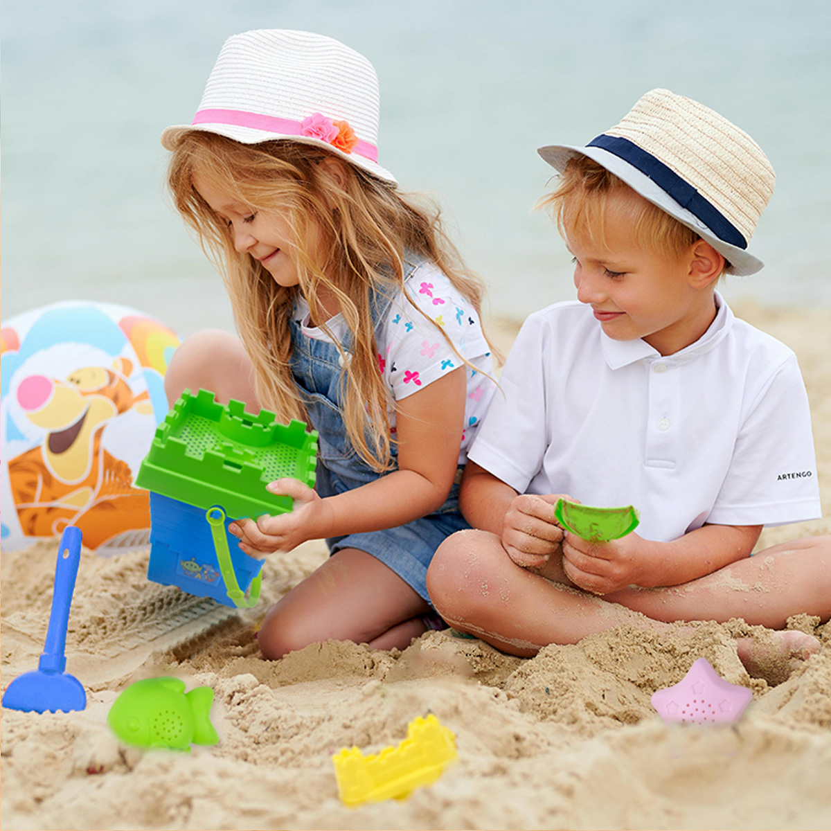 GOLDLOK迪士尼三眼仔沙滩桶套装