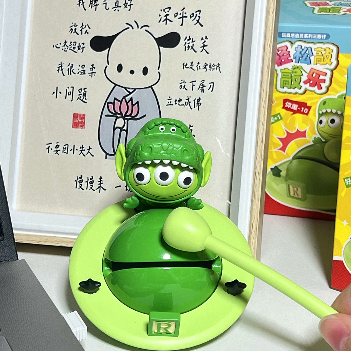 GOLDLOK迪士尼三眼仔敲敲乐盲盒