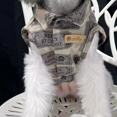 狗狗背心无袖泰迪博美比熊金毛