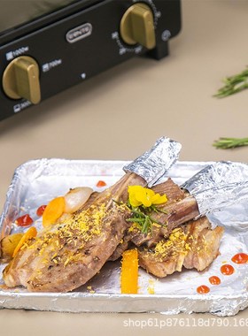 德国ERNTE黑色双层小烤箱小型烘焙多功能迷你型家用全自动电烤箱