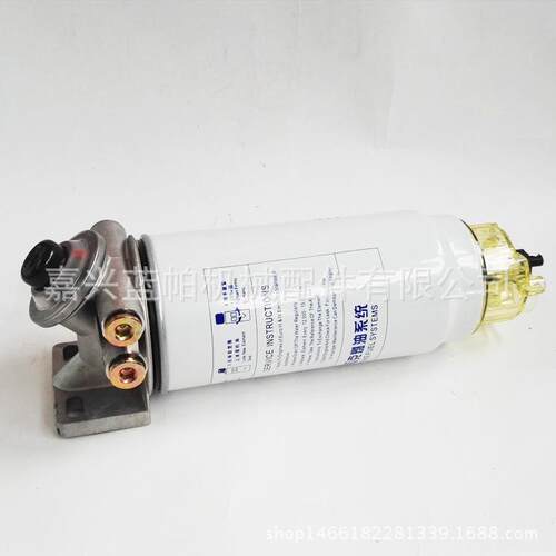 r90p滤清器底座r60p滤座r120p油水分离器总成高压手动输油泵底座