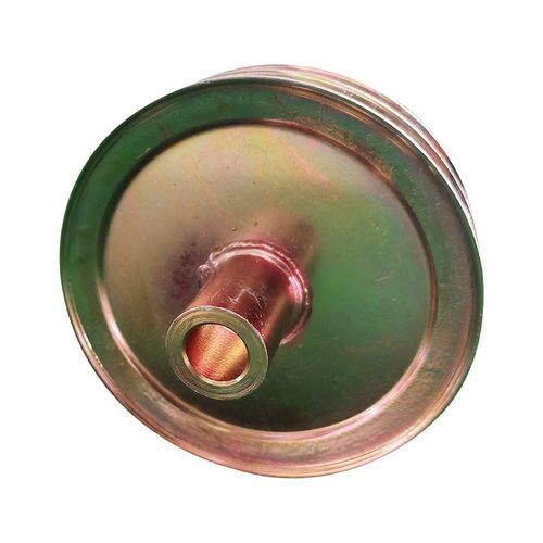 厂家同步镀锌旋压皮带轮机械传动轮 高强度加厚双槽皮带轮