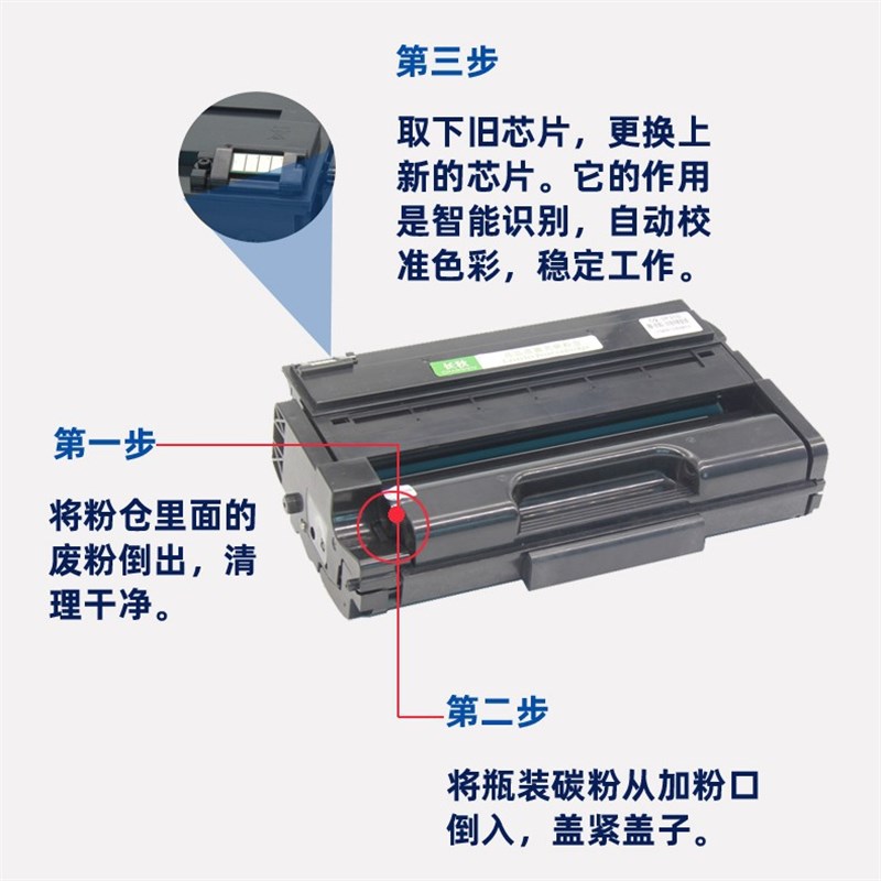 适用理光SP310/325SFNW硒鼓SP311LC/312NW碳粉310SDNW/SP320SN粉