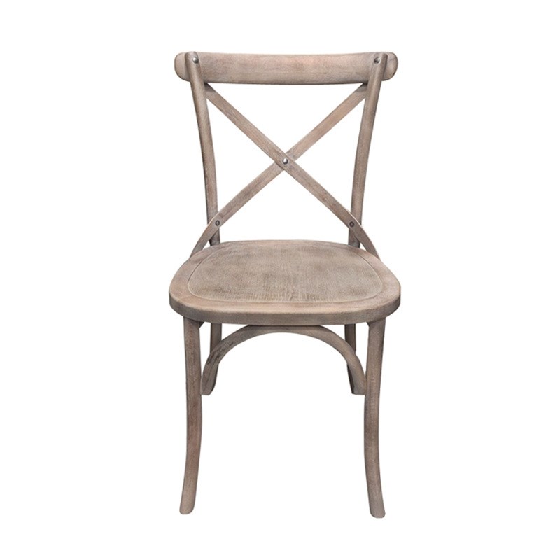 复古实木大板长桌美式乡村原木做旧餐桌长方形会议桌家用别墅饭桌