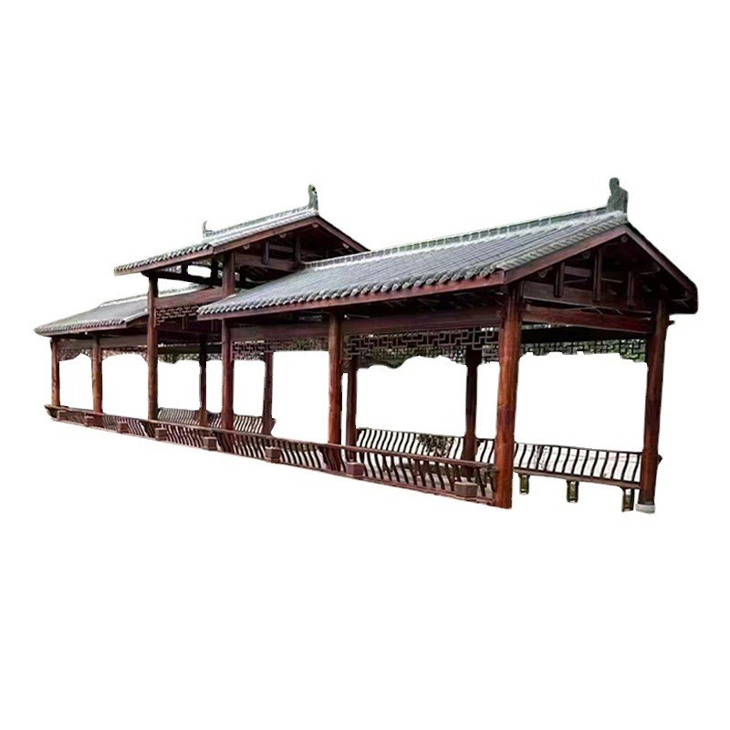 防腐木长廊木制凉亭户外葡萄架庭院阳台木架露台花架实木景区古建