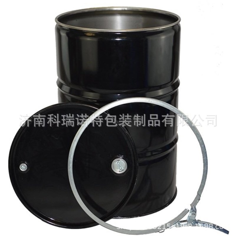 200L镀锌桶烤漆桶UN危包铁桶200kg化工桶油桶开口桶缩颈桶
