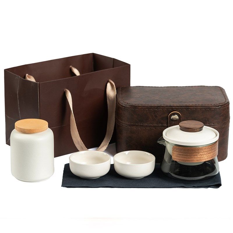 陶瓷旅行一壶二三杯便携式茶具小套装户外露营办公室简易茶器定制,餐饮具,旅行茶具,淘宝优惠券,粉丝福利购,淘宝优惠卷