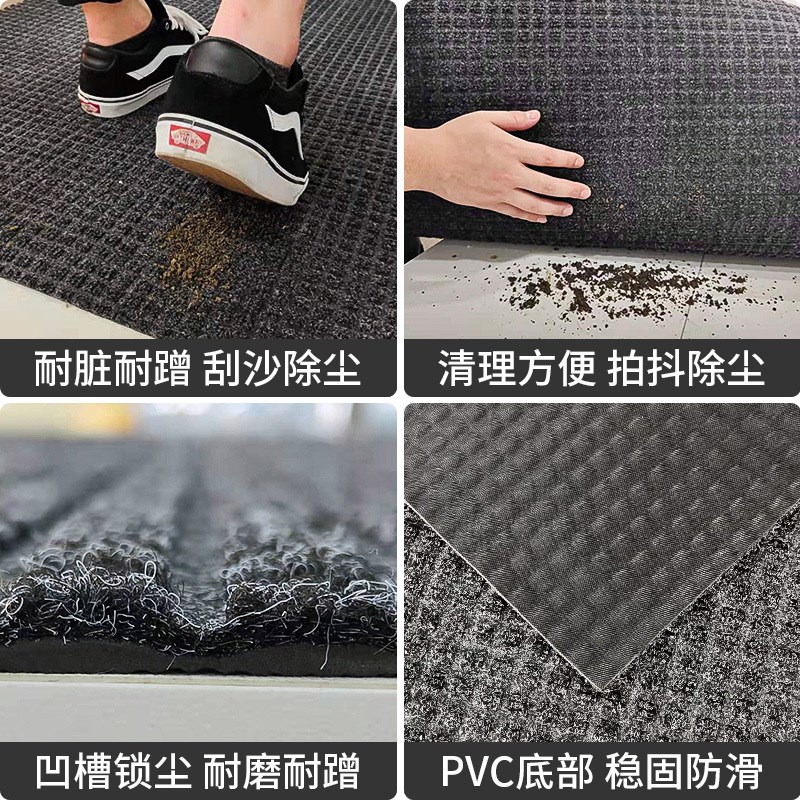 入户地垫耐脏入户门垫玄关简约踩脚垫门口进门门内地毯可裁剪