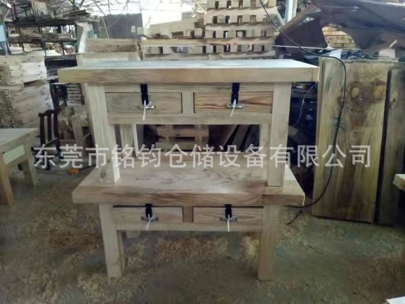 模具重型实木钳工工作台