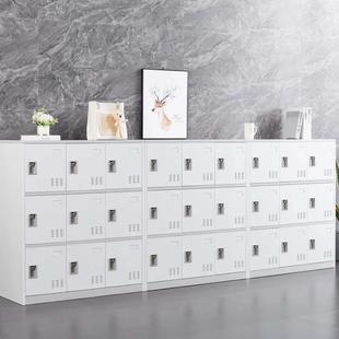 书包教985室学生储柜学校色带锁存包柜员工更物衣柜铁柜皮柜彩收