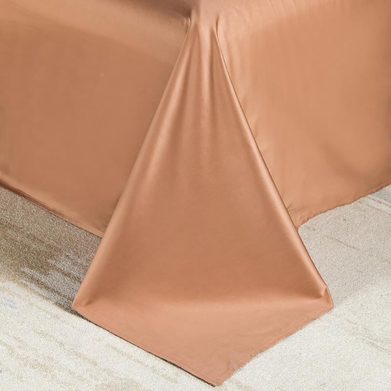 新款00长绒棉四件套色A类轻奢被套PPD纯纯棉1床单款全棉支四件套