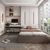 现衣1127代简约榻榻米床箱柜桌书一体收纳床落地高储物多功能儿童