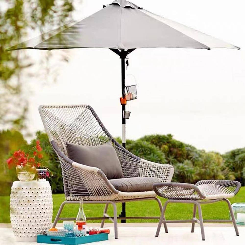 外桌NDX椅阳台藤椅几三件套单人茶休椅家具闲沙发室外庭户院藤编