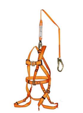 MSA梅星思安1012929UJO0式轻巧全身安全带配吸震绳(中号，配单腿