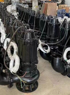 WQ潜污泵率大功无排阻塞用污泵自动搅63154匀潜水污水泵家化粪池