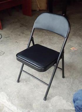 易简凳子靠背椅家用折叠椅子便办携宿公椅会议椅电HAW脑椅餐椅舍