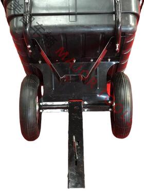 轮工具车BUK具，黑色工车，农用工具车，花两园工具车