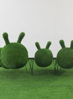 绿植72587草皮蚁雕塑户外花公园草景观仿真昆虫摆件售林蚂楼处坪