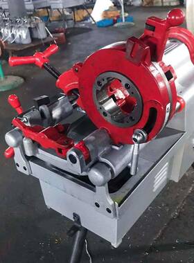 出镀牙锌寸IQW管不锈钢管道开机2寸3寸4电动套售丝机