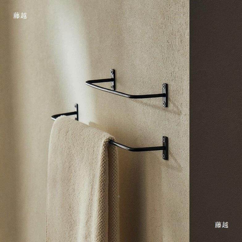 架铁契工架锻纹UUX金属毛巾架厨房厨手具装饰挂收纳卫生间浴室墙