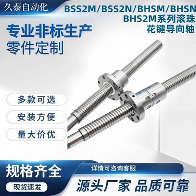 BSS2M/BSS2N/BHSM/BHSN/BHS2M/BHS2N6 8 10 13 16滚珠花键导向轴