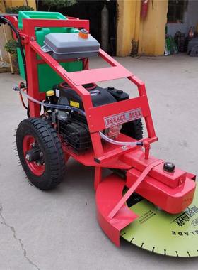 手推15机马力切油桩机汽600锯片地面锯桩机电线杆切割截EXD桩机