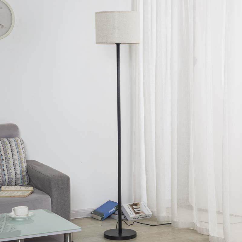 落地灯K厅D灯罩天落地灯现代简室约客餐厅卧书房装饰脚踏开关朝灯