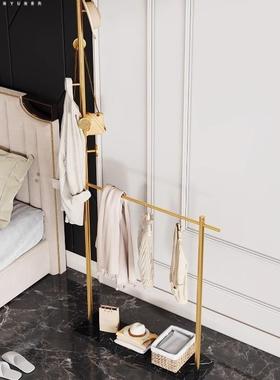 衣拉丝金卫生间落DKI地毛巾移架大理可动浴缸挂架多功能浴巾置石