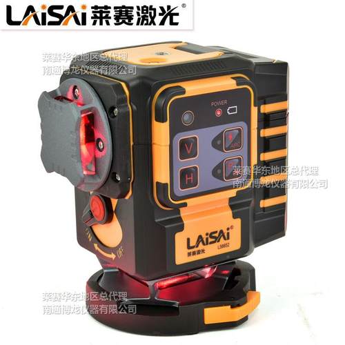 线莱赛12仪贴HRE地贴墙带遥控红光L平S6652高精度4.5毫米抹水灰避