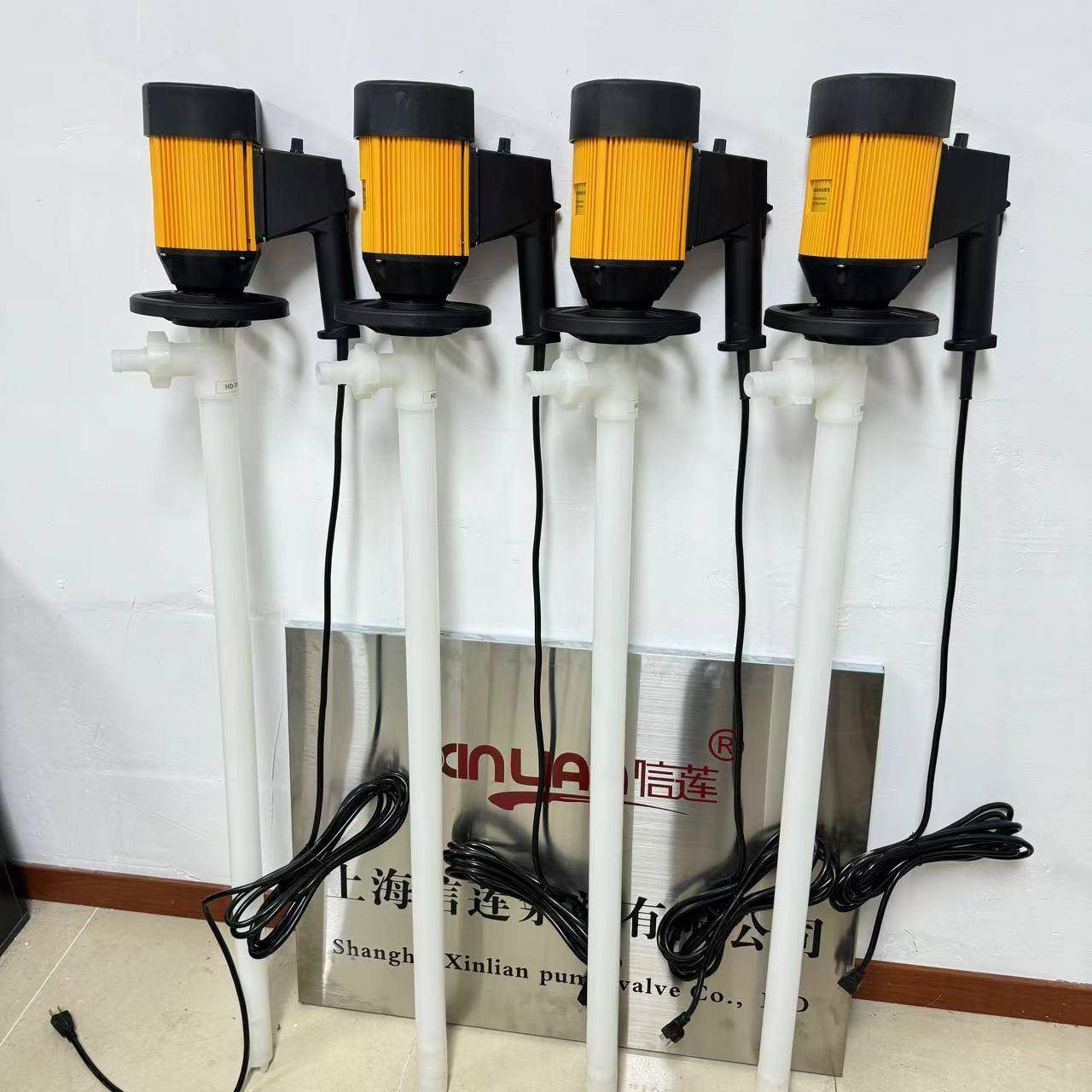 信莲HD-2-桶V+PPHT-0100耐腐蚀电RKX动E插桶泵手提电动泵|耐酸抽