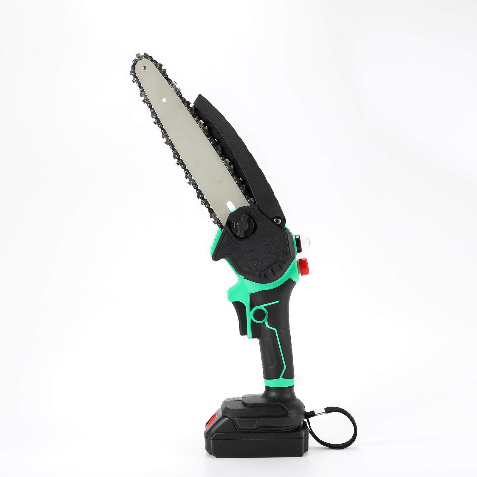 新修款4/6/8寸自手续油持式便携锂电电链锯修PMX枝剪充园电林剪器