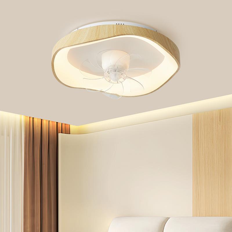 全扇光谱护眼灯摇头风扇卧室现代简约智灯能KSA一体电灯儿童房吸