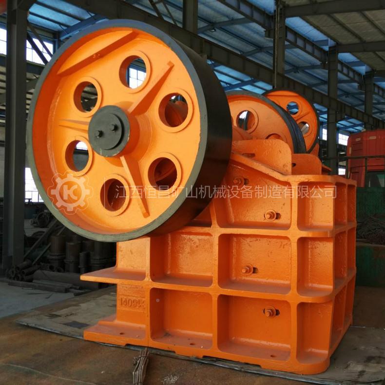 大型EHI碎石机鄂式铁破碎机鹅软石破碎机冶炼厂渣炉废碎粉机