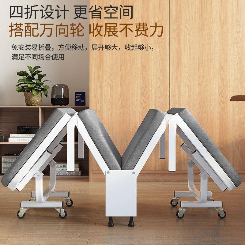 家用午床便携式简折叠床陪护床叠床卧休室客厅办P12公折易室商用