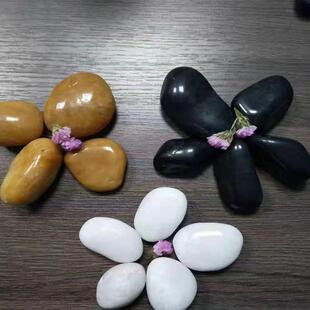 雨花石庭院广场园林风铺雨花石水污处理滤QPL设料砾石抛景光卵石