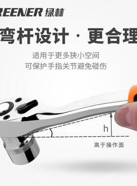 吾绿林专37件套筒扳手工XVP具箱套装大全汽修用修大全棘轮汽车维