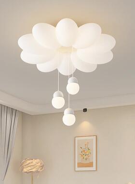 205新款客厅灯法花式奶油风创意朵儿护眼童房卧2室灯房M231031间